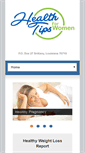 Mobile Screenshot of healthtipsforwomen.com